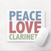 FriedensLiebeClarinets Mousepad (Mit Mouse)