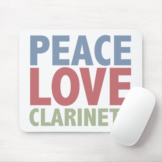 FriedensLiebeClarinets Mousepad (Mit Mouse)