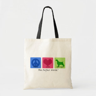 FriedensLiebeenglischer SpringerSpaniel Tragetasche