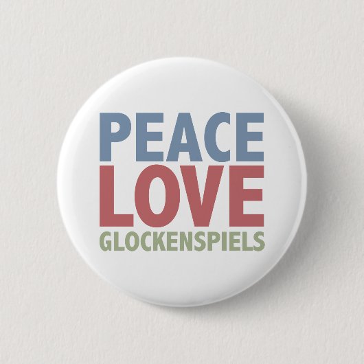 FriedensLiebeGlockenspiels Button (Vorderseite)