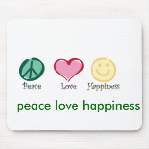 FriedensLiebeglück, FriedensLiebeglück, Erbse… Mousepad