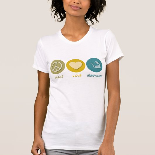 FriedensLiebeHerpetology T-Shirt (Vorderseite)