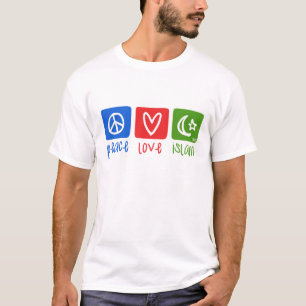 FriedensLiebeislam (hor) T-Shirt