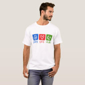 FriedensLiebeislam (hor) T-Shirt (Vorne ganz)