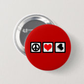 FriedensLiebeklavier Button (Vorne & Hinten)