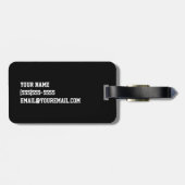 FriedensLiebelacrosse-Gepäck-Taschen-Umbau Gepäckanhänger (Rückseite horizontal)