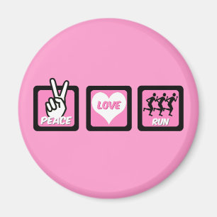 FriedensLiebelauf Magnet