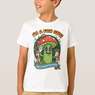 Friedensliebendes Pilz-T-Shirt – „Ich bin ein lust T-Shirt