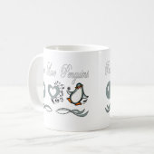 FriedensLiebePenguins Kaffeetasse (Vorderseite Links)