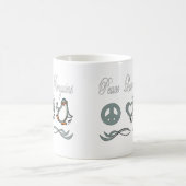 FriedensLiebePenguins Kaffeetasse (Mittel)
