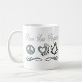 FriedensLiebePenguins Kaffeetasse (Links)