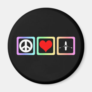 FriedensLieberudern Magnet