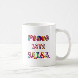 FriedensLiebeSalsa Kaffeetasse
