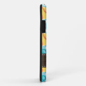 FriedensLiebeSoftball Case-Mate iPhone Hülle (Hinten/Rechts)