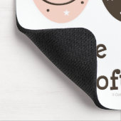 FriedensLiebeSoftball Mousepad (Ecke)