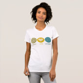 FriedensLiebeSoftball T-Shirt (Vorne ganz)