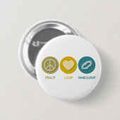 FriedensLiebeTambourine Button (Vorne & Hinten)