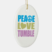 FriedensLiebeTumble Keramikornament (Rechts)