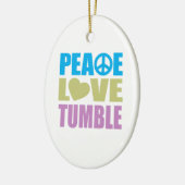 FriedensLiebeTumble Keramikornament (Links)