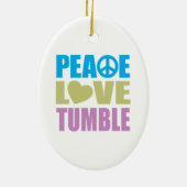 FriedensLiebeTumble Keramikornament (Hinten)