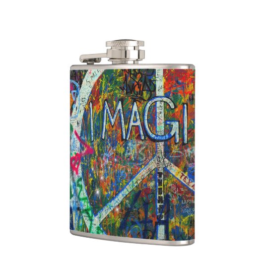 Friedensmauer Flachmann (Links)