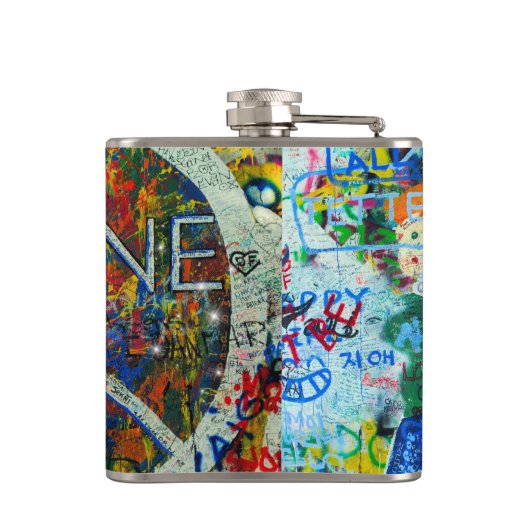 Friedensmauer Flachmann (Rückseite)