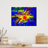 Friedensmauer Poster (Küche)