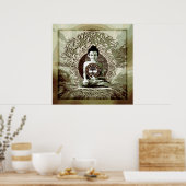 Friedensmeditation - Weltreligionen Poster (Küche)