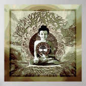 Friedensmeditation - Weltreligionen Poster (Vorne)