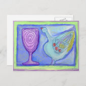 Friedensmeisterschaft Postkarte (Vorne/Hinten)