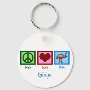 Friedensmission Emu Schlüsselanhänger