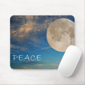 Friedensmond Mousepad (Mit Mouse)