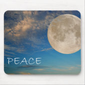 Friedensmond Mousepad (Vorne)