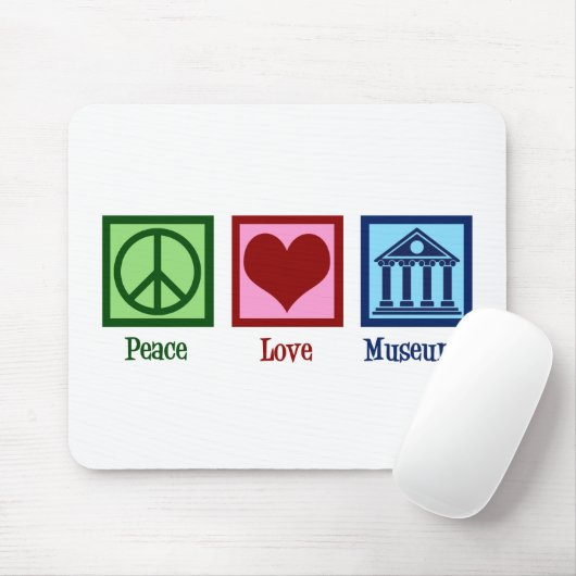 Friedensmuseum Liebe Mousepad (Mit Mouse)