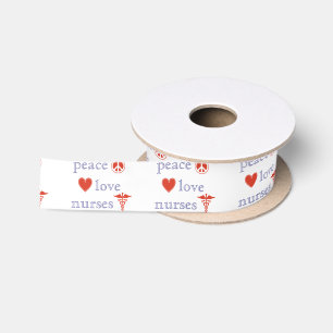 Friedensnährer für die Liebe Satinband
