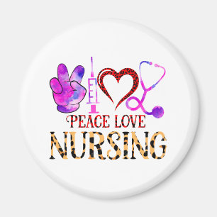 Friedensnährung - Niedliche Krankenversicherung Magnet