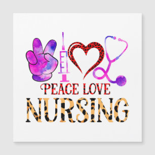 Friedensnährung - Niedliche Krankenversicherung Magnetkarte