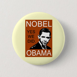Friedensnobelpreis Obama Button