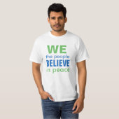 Friedensnobelwahl T-Shirt (Vorne ganz)