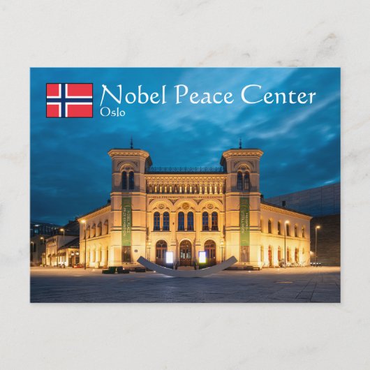 Friedensnobelzentrum Postkarte (Vorderseite)