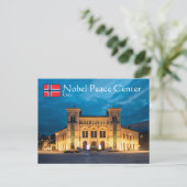 Friedensnobelzentrum Postkarte (Stehend Vorderseite)