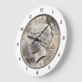 Friedensnom-Uhr Große Wanduhr (Winkel)