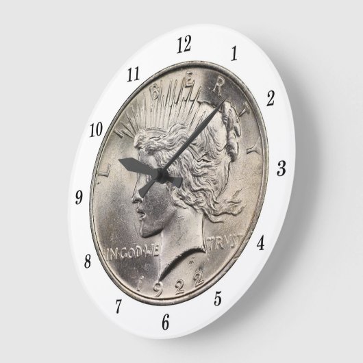 Friedensnom-Uhr Große Wanduhr (Winkel)