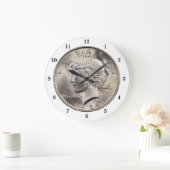 Friedensnom-Uhr Große Wanduhr (Zuhause)