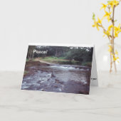 FriedensNotecard Hawaii Strom Karte (Gelbe Blume)