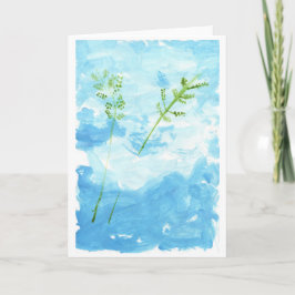 Friedensnotenkarte (leer) feiertagskarte