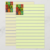 Friedenspapierwaren Briefpapier (Vorne/Hinten)