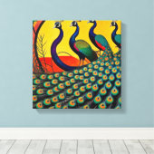 Friedensparade Leinwanddruck (Insitu (Holzboden))