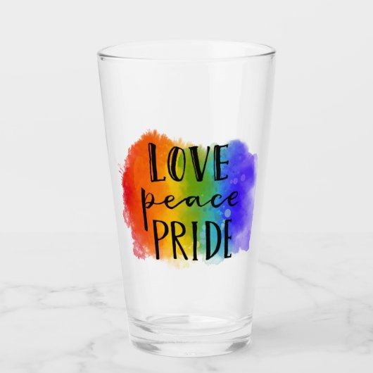 Friedenspass der Liebe Glas (Vorderseite)