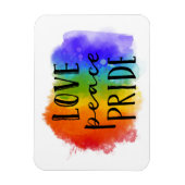Friedenspass der Liebe Magnet (Vertikal)